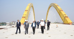 TP. Huế: Cầu vượt sông Hương sẽ đảm bảo thông tuyến vào ngày 26/3