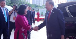 Tổng Bí thư Tô Lâm dự Đại hội đại biểu Đảng bộ TP. Hà Nội lần thứ 18