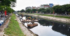 Hà Nội đặt mốc thời gian ‘hồi sinh’ bốn dòng sông từng ô nhiễm nặng nhất Thủ đô