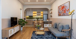 Căn hộ 90m2 tái sinh ngoạn mục: Mộc mạc, ấm cúng và tràn ngập nắng