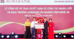 Chủ tịch HĐTV Agribank làm việc tại Nghệ An, chỉ đạo các chi nhánh và hỗ trợ địa phương khắc phục ảnh hưởng bão lũ