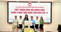 KITA Group trao 500 triệu đồng hỗ trợ đồng bào Thái Nguyên sau bão số 11