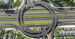 Nút giao 2.400 tỷ kết nối đường vành đai với đại lộ dài và đẹp nhất Việt Nam: Không khí thi công được đẩy mạnh, dự kiến hoàn thành trước hạn