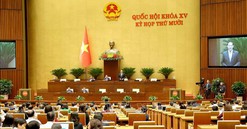 Kỳ họp thứ 10, Quốc hội khóa XV: Thông qua Nghị quyết về công tác nhân sự