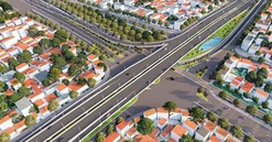 Thành phố giàu nhất Việt Nam sắp có nút giao thông  4 tầng trên tuyến vành đai quan trọng, giảm kẹt xe nội đô