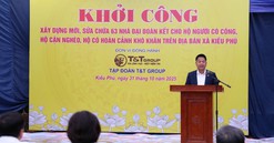 T&T Group tài trợ 13 tỷ đồng xây Nhà Đại đoàn kết và hệ thống camera an ninh tại xã Kiều Phú (Hà Nội)