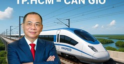 Tuyến đường sắt đô thị TP. HCM - Cần Giờ do VinSpeed đề xuất đầu tư sẽ khởi công vào cuối năm nay