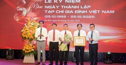 Tạp chí Gia đình Việt Nam kỷ niệm 30 năm thành lập