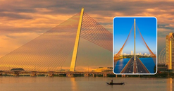 Cầu dây văng nghiêng độc đáo hiện đại bậc nhất Việt Nam: Mang tên nữ anh hùng xứ Quảng, xây trên nền móng có dấu tích 'cha đẻ' của tháp Eiffel