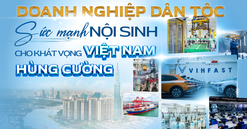 Doanh nghiệp dân tộc: Sức mạnh nội sinh cho khát vọng Việt Nam hùng cường