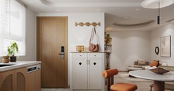 Hòa mình vào không gian tối giản và ấm cúng trong căn hộ 60m2 mang đậm phong cách Japandi thanh lịch