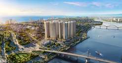 Khu cảnh quan bờ Đông sông Hàn nâng tầm không gian sống tại Capital Square