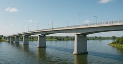 Hà Nội sắp có thêm cầu vượt sông Đáy 460 tỷ đồng