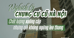 Hà Nội: Chung cư cũ khu vực Từ Liêm chạm mốc 100 triệu đồng/m2, cao ngang chung cư mới
