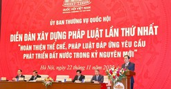 "Thực hiện nghiêm quy trình lập pháp, kiên quyết phòng, chống tiêu cực, lợi ích nhóm"