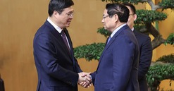 Gặp gỡ tỉnh Quảng Tây (Trung Quốc), Thủ tướng thúc đẩy hợp tác hoàn thiện hai tuyến đường sắt trọng điểm