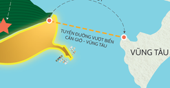 TP.HCM muốn làm tuyến đường vượt biển Cần Giờ - Vũng Tàu, giao Vingroup nghiên cứu đề xuất đầu tư