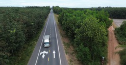 Sắp thông xe tuyến đường 31km xuyên rừng cao su tại thành phố giàu nhất Việt Nam