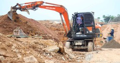 Cận cảnh dự án Dream Town Hòa Bình chưa xong hạ tầng đã được rao bán rầm rộ