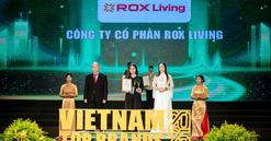 ROX Living được vinh danh “Top 10 Thương hiệu phát triển Bất động sản hàng đầu Việt Nam”