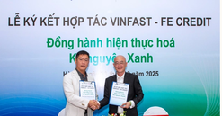 FE Credit triển khai loạt ưu đãi dành cho khách hàng mua xe máy điện VinFast