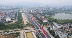 Ngày mai, tỉnh Thanh Hóa chính thức thông xe cây cầu dây văng đầu tiên
