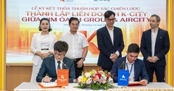 Kim Oanh Group hợp tác cùng AirCity thành lập K-City - đơn vị tiên phong ứng dụng AI, Robotic trong vận hành dự án