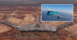 Chưa đầy 24h nữa, siêu sân bay lớn nhất Việt Nam lọt TOP quy mô thế giới sẽ đón chuyến bay thương mại đầu tiên