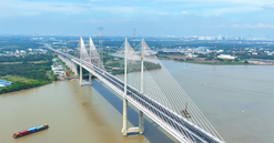 Chính thức khánh thành cây cầu dây văng có tĩnh không cao nhất Việt Nam