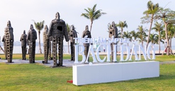 Quảng Ninh: BIM Land khai mạc Triển lãm điêu khắc lấy cảm hứng từ chiến thắng Bạch Đằng