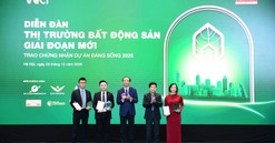 Bộ đôi dự án hàng hiệu của Sunshine Group được vinh danh tại chương trình "Dự án đáng sống" 2025