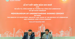 Vingroup công bố hợp tác chiến lược với chính phủ Uzbekistan, mở ra cơ hội đầu tư quy mô lớn tại Trung Á