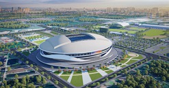 Việt Nam sắp có sân vận động hiện đại 5,5ha đạt chuẩn FIFA, quy mô 60.000 chỗ ngồi