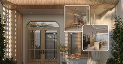 Sống chậm và chữa lành trong căn hộ mang đậm phong cách Japandi giữa làng quê