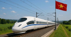 Cơ hội lớn mở ra với VinSpeed, THACO...: Chính phủ đề xuất cho tư nhân làm đường sắt tốc độ cao Bắc - Nam