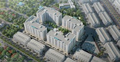 Bước tiến trong sự trở lại của FLC: Dự án nhà ở xã hội tại Quảng Ninh sắp cất nóc