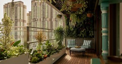 Ban công biến thành khu vườn nhiệt đới trên cao: Góc an yên 50m2 giữa trời Sài Gòn