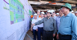 Sáng mùng 4 Tết, Thủ tướng lần thứ 6 kiểm tra công trường sân bay Long Thành