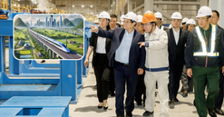 Thủ tướng đề nghị Hòa Phát của tỷ phú Trần Đình Long nghiên cứu sản xuất ray thép đường sắt tốc độ cao