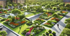 Quận sở hữu hồ tự nhiên lớn nhất Hà Nội sẽ có vườn hoa rộng hơn 3.400m2