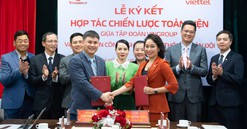 Vingroup và Viettel hợp tác toàn diện thúc đẩy chuyển đổi xanh và chuyển đổi số doanh nghiệp