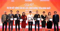 Tiến độ vượt trội, Đô thị nghỉ dưỡng của Sun Group tại Hà Nam tiếp tục ẵm tặng thưởng lớn