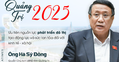 Quảng Trị 2025: Ưu tiên nguồn lực phát triển đô thị, tạo động lực và sức lan tỏa đối với kinh tế - xã hội