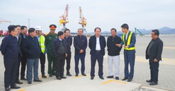 Hải Phòng: Khảo sát thực tế Dự án đầu tư xây dựng tuyến đường sắt Lào Cai - Hà Nội - Hải Phòng