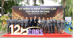 Tập đoàn Bất động sản Bcons kỷ niệm 12 năm thành lập