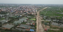 Hải Phòng: Cận cảnh dự án xây dựng tuyến đường nối gần 1.000 tỷ đồng qua Khu công nghiệp Kiến Thụy