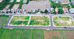 Đấu giá thành công 54 lô đất bị bỏ cọc ở Thanh Oai, mức giá trúng vẫn 'nóng'