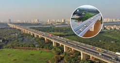 Chỉ vài tháng nữa, cây cầu bắc qua sông Hồng lớn nhất Hà Nội sẽ được 'lên đời'