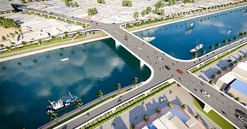 Vài tháng nữa, cây cầu đặc biệt kết nối 3 quận khu Nam TP. HCM sẽ được khởi công
