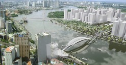 Muộn nhất cuối tháng này, sẽ khởi công cầu đi bộ nghìn tỷ kết nối trung tâm TP. HCM với bán đảo Thủ Thiêm